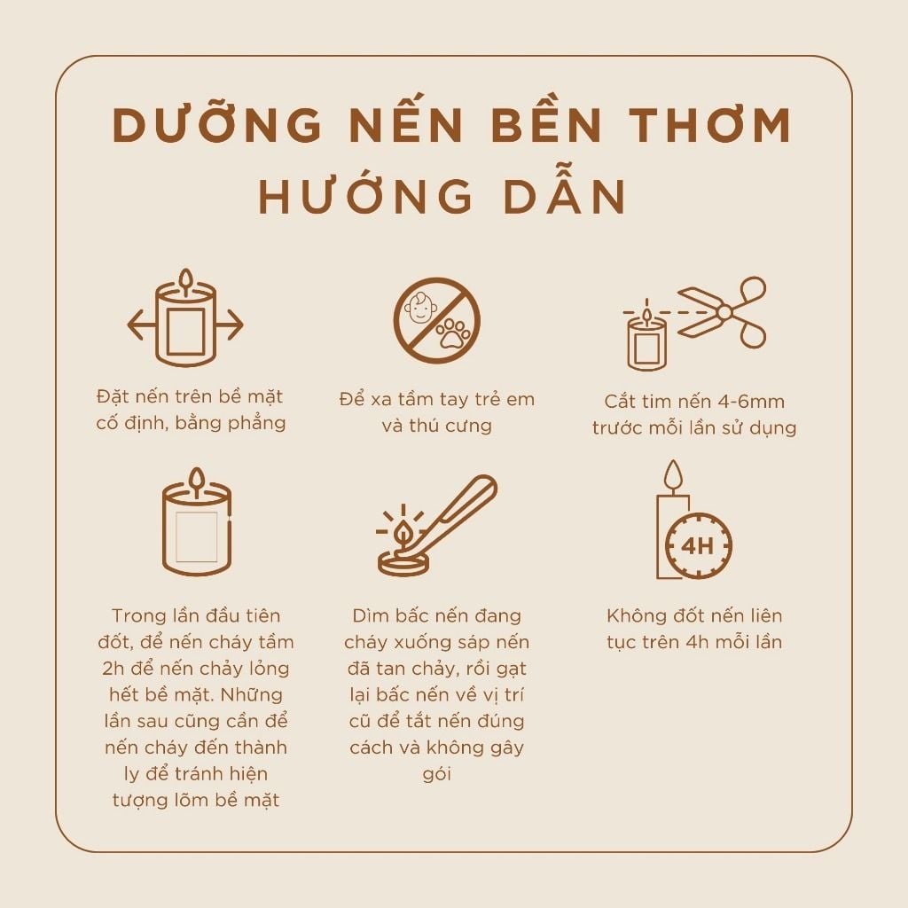  Nến Thơm Quà Tặng Cao Cấp Lasmo My Love 200gr - Hương Thơm Thư Giãn Giúp Ngủ Ngon 