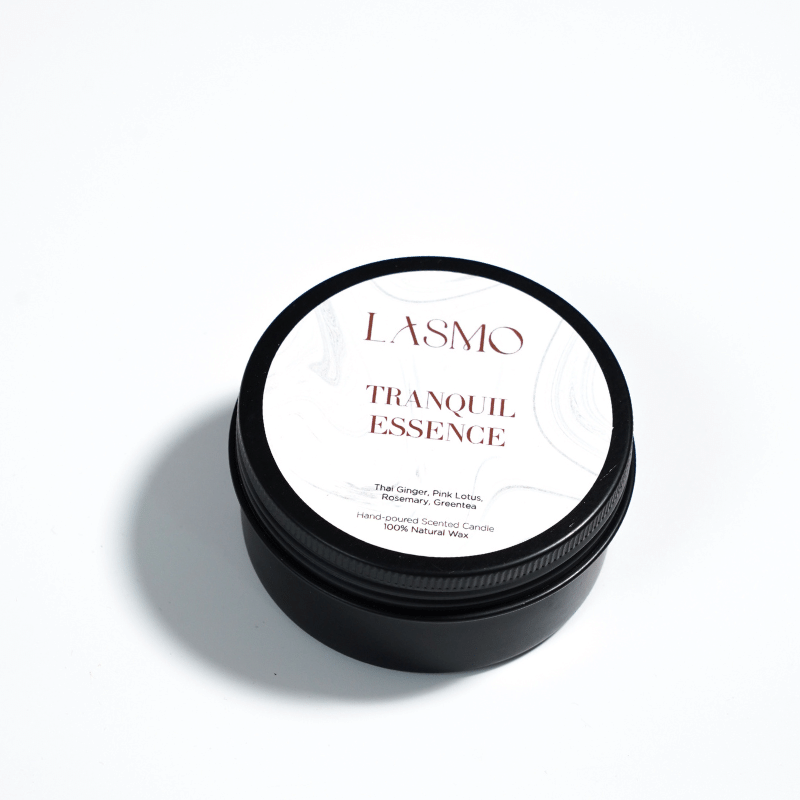  Nến thơm LASMO Tranquil Essence mùi Thiền thư giãn size 8oz 200gr - nến thơm tinh dầu thiên nhiên 