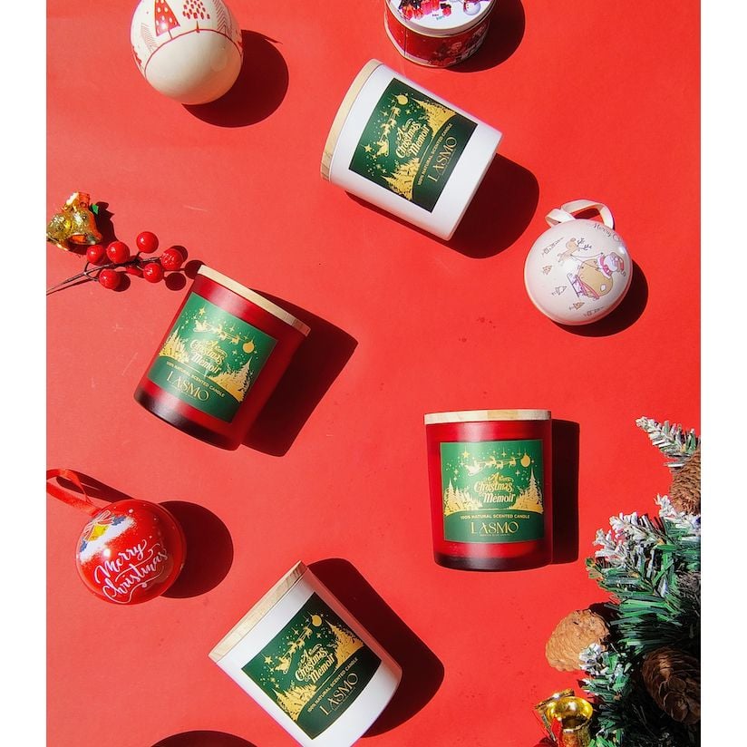 Nến Thơm A Christmas Memoir - Nến thơm giáng sinh - nến thơm tinh dầu lành tính sáp thực vật 