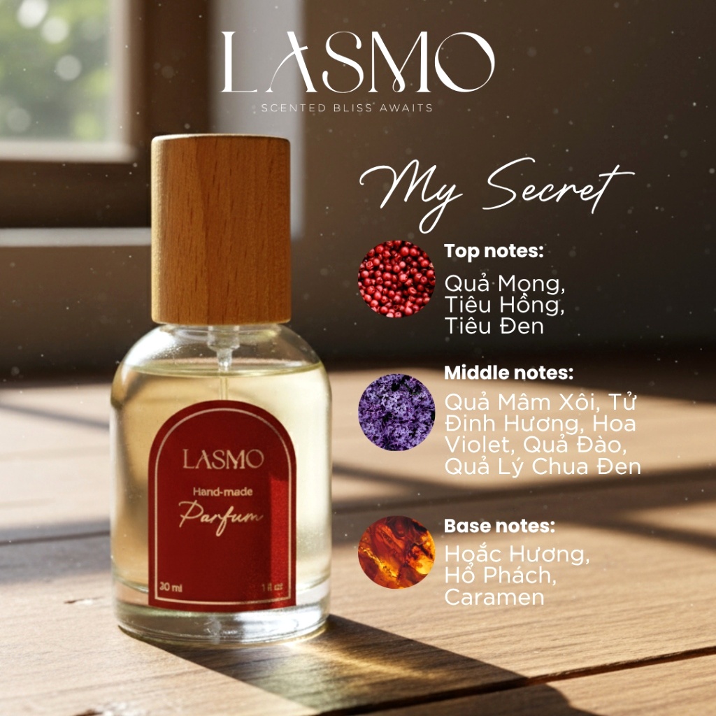 Nước hoa nữ LASMO My Secret